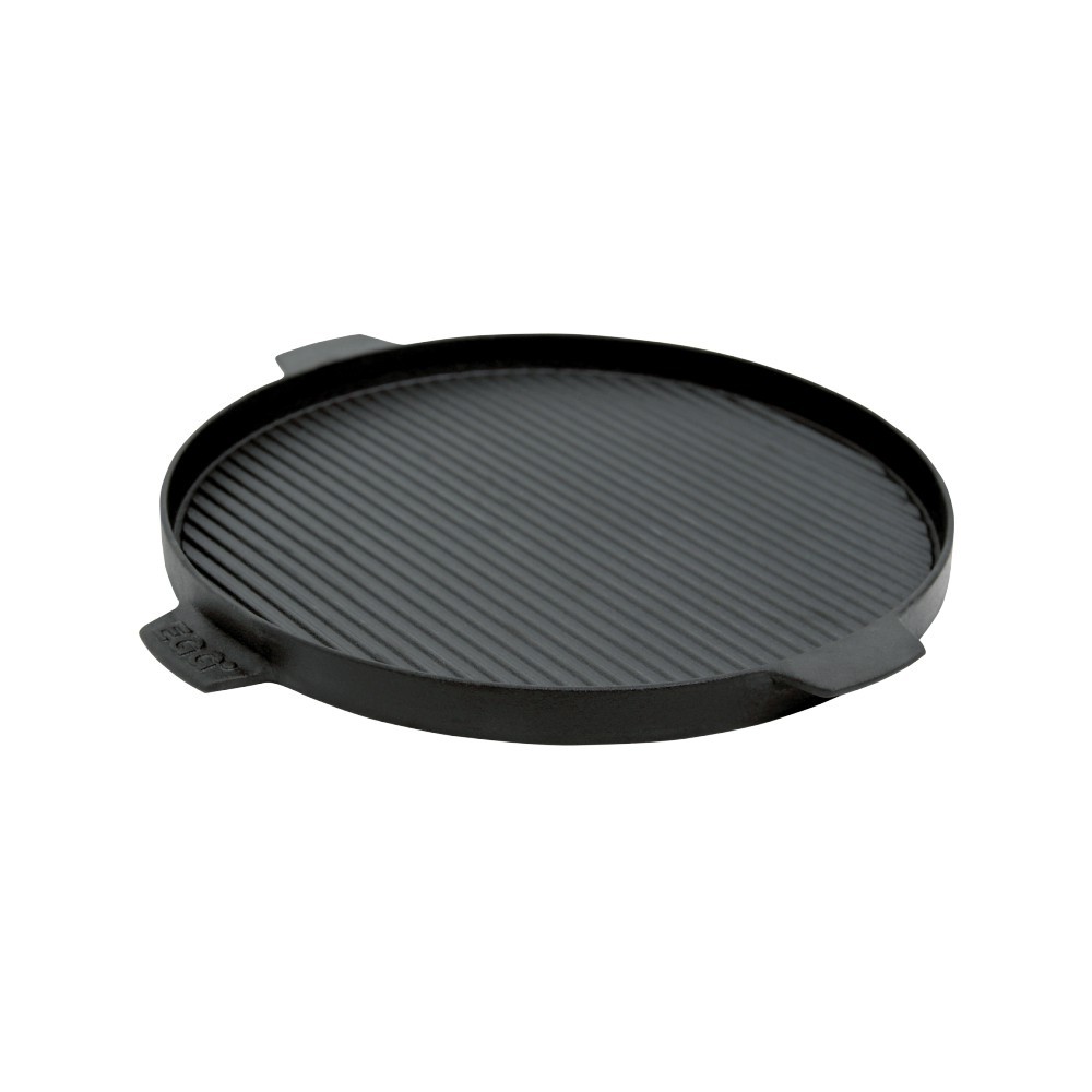 Big Green Egg dvojstranná liatinová platňa kruhová