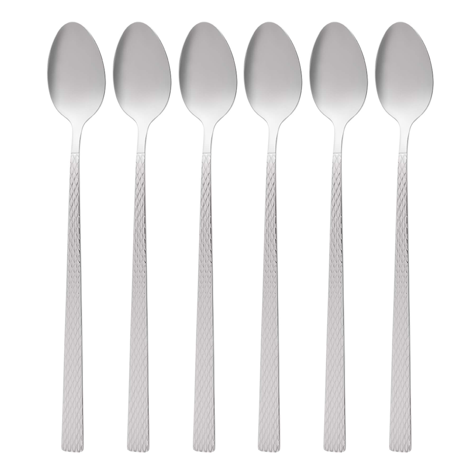 Príbor CARAT - 6 dielna súprava lyžičiek na limo 