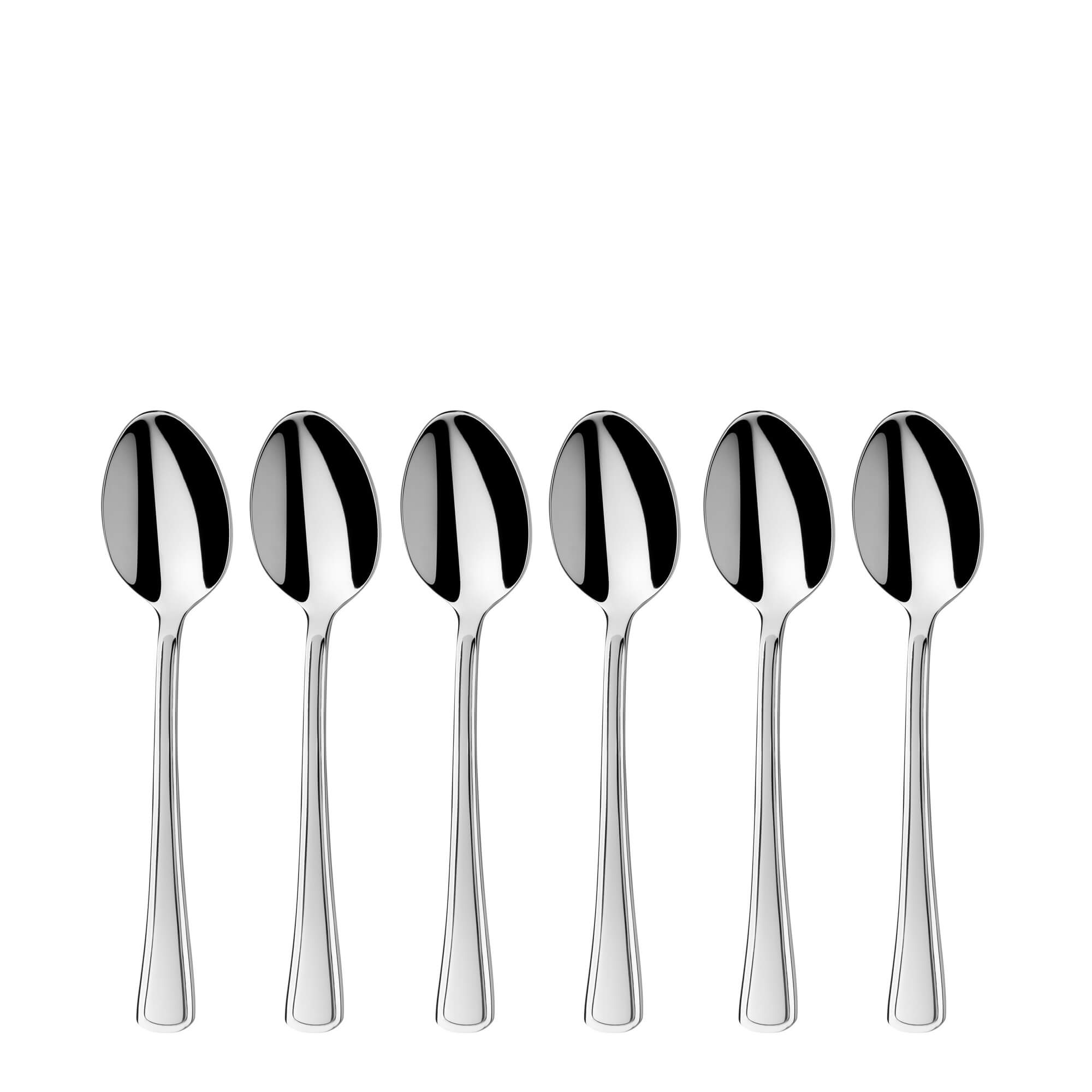 PRÍBOR ARIANE - 6 DIELNA SÚPRAVA NA KÁVU Brúsená 