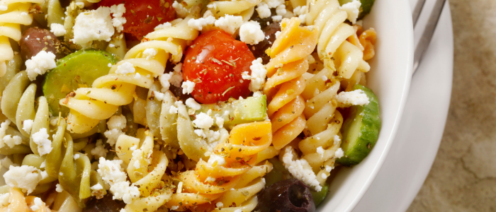 Cestovinový šalát